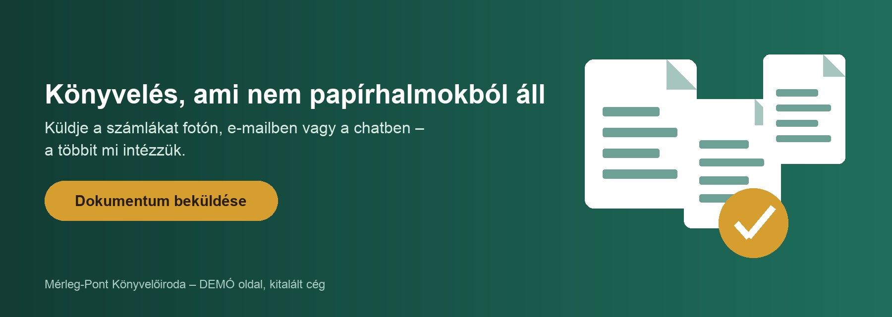 Könyvelés, ami nem papírhalmokból áll